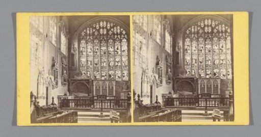 Interior of the Holy Trinity Church in Stratford-upon-Avon