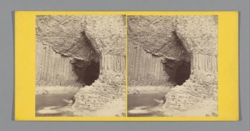 View of Fingal's Cave on Staffa