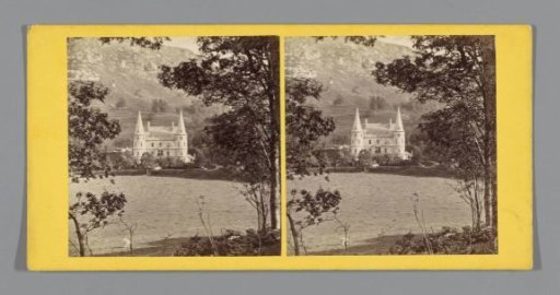 View of a building in the Trossachs