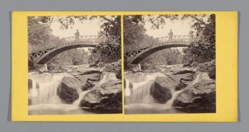 Bridge over the waterfalls of the Garr-Valt near Braemar