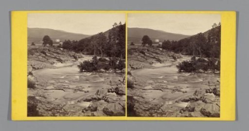 View of the Dee, with Braemar Castle in the background