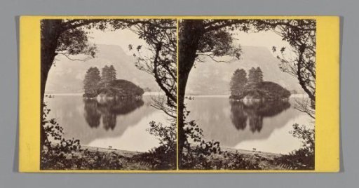 View of Otter Island in Loch Katrine