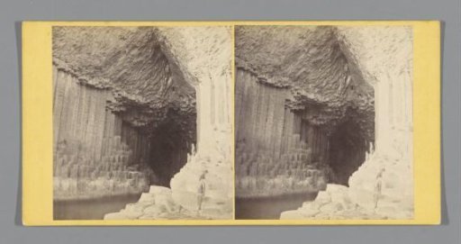 View of Fingal's Cave at Staffa