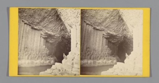 View of Fingal's Cave at Staffa