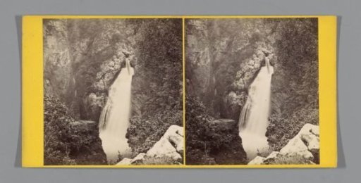 View of the waterfall of Foyers