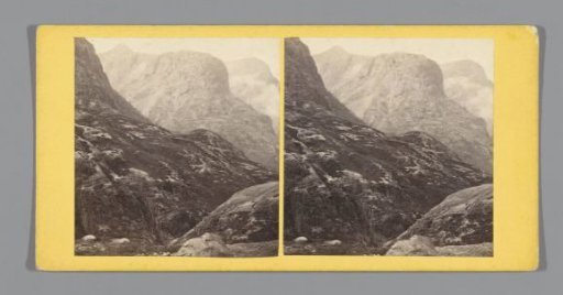 Mountain landscape in Glen Coe