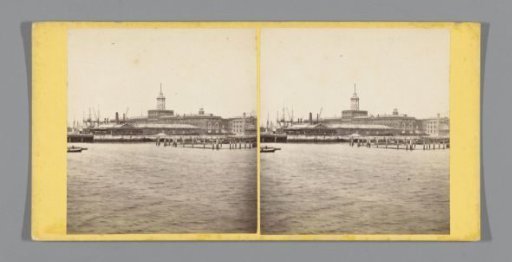 View of the shipyard of Portsmouth