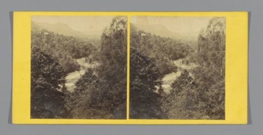 View of the valley of Killiecrankie