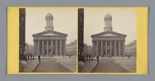 View of the Building of the Royal Exchange in Glasgow