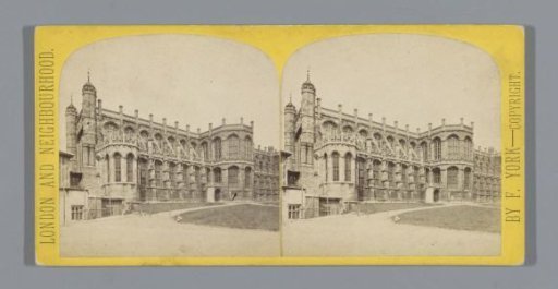 View of St George's Chapel of Windsor Castle