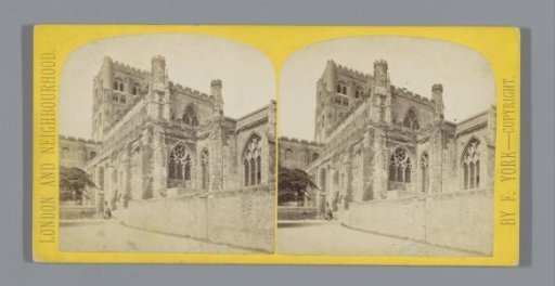 Exterior of the abbey church of St Albans