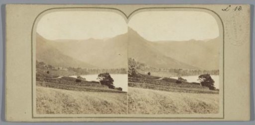 View of the mountains behind Buttermere
