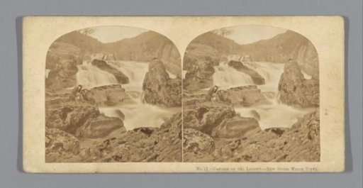 Waterfall in the Llugwy River