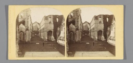 Interior of the Ruin of Fountains Abbey