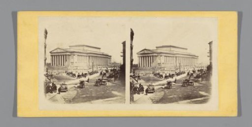 View of St. George's Hall in Liverpool