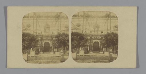 Interior of the Crystal Palace in London