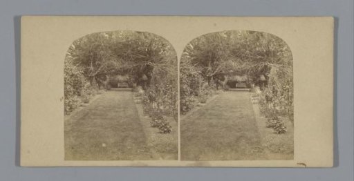 Garden of the parish in Auchinleck