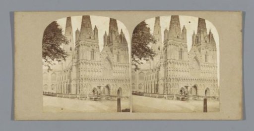 Façade of Lichfield Cathedral