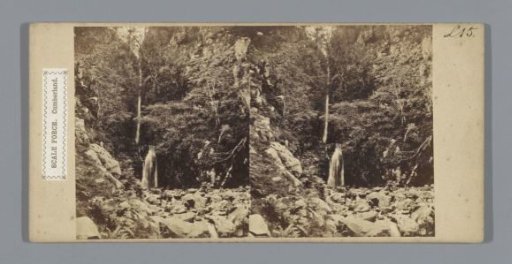 View of Scale Force waterfall in the Lake District