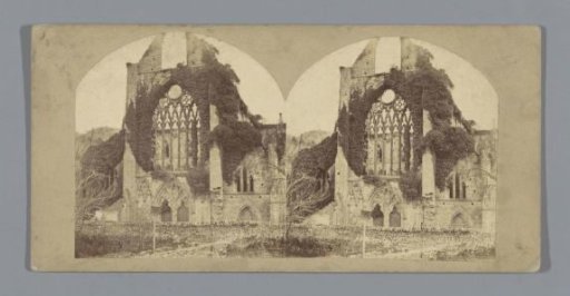 View of the ruins of Tintern Abbey