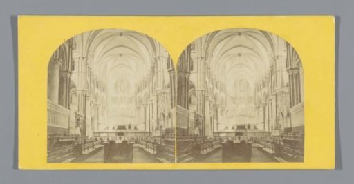 Interior of Canterbury Cathedral with view of the choir