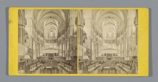Interior of Canterbury Cathedral with view of the choir