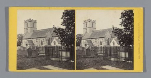 View of Saint Mary's Church in Prestbury