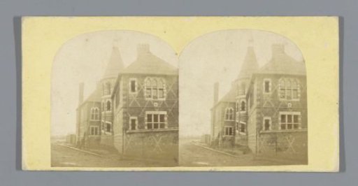 View of a Building of the Rugby School at Warwickshire