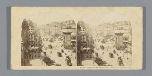 View of a Boulevard at Paris