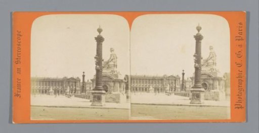 View of the Place de la Concorde in Paris