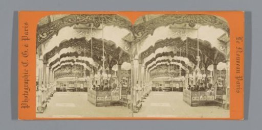 Interior of the Bal Bullier in Paris