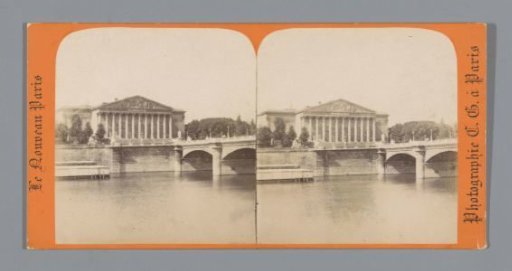 Palais Bourbon, seat of the French National Assembly, on the Seine