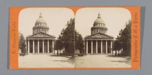 View of the Panthéon in Paris