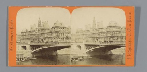 View of the City Hall of Paris