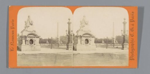 View of the Place de la Concorde in Paris