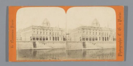 View of the Commercial Court of Paris