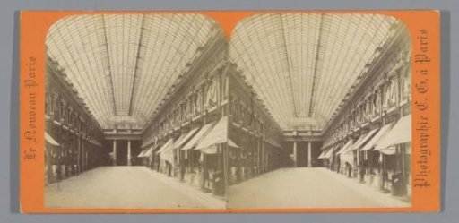 Orléans Gallery in the Palais-Royal in Paris