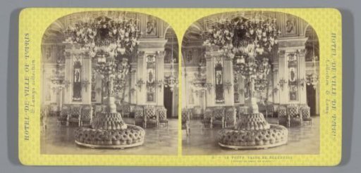 Reception Hall of the Hôtel de Ville in Paris