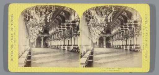 Banquet Hall in the Hôtel de Ville in Paris