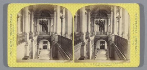 Staircase of the Palais des Tuileries in Paris