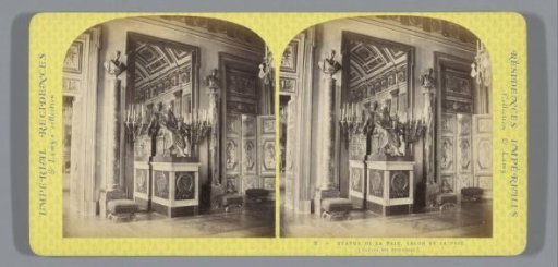 Statue in the Salon de la Paix in the Palais des Tuileries in Paris