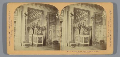 Statue in the Salon de la Paix in the Palais des Tuileries in Paris
