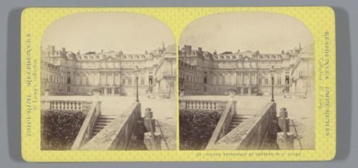 Façade of the Château de Saint-Cloud