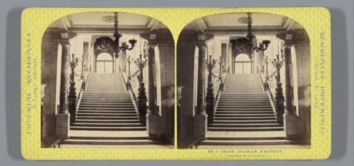 Staircase of the Château de Saint-Cloud