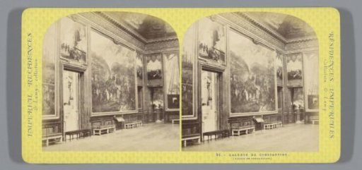 Picture gallery in the Palace of Versailles
