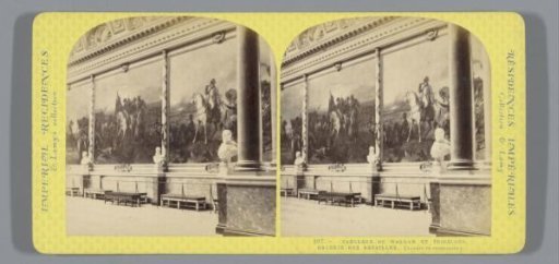 Paintings of the Battle of Wagram and Friedland in the Palace of Versailles