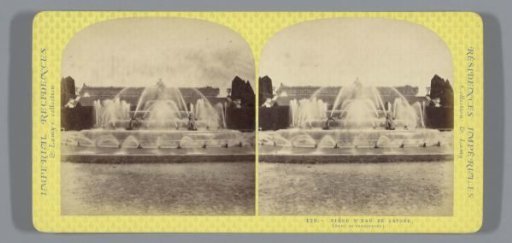 Basin of Latona in the garden of Versailles
