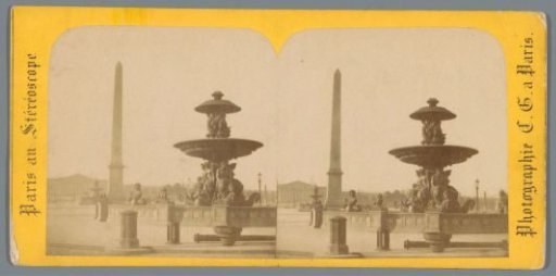 View of Place de la Concorde in Paris