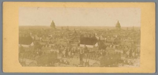 View of Paris with the Panthéon in the center