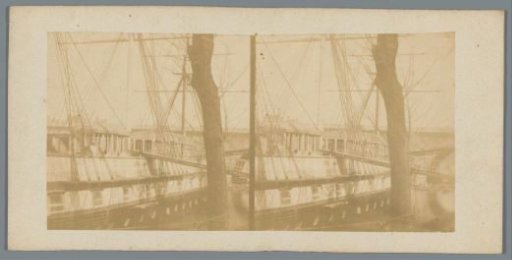 Boat in Paris, possibly a school
